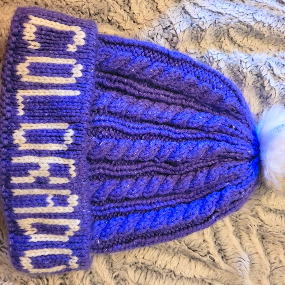 Purple Colorado Beanie
